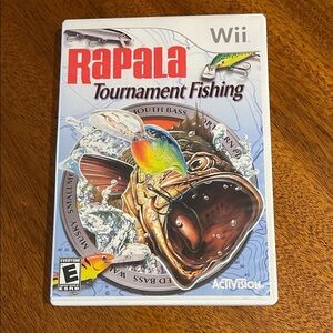 Rapala Tournament Fishing Wii Video Game - White